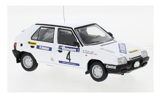 IXO IXORAC407A.22 Skoda Favorit 136L - Rallye Vala?skaá Zima - L.Krecek - B.Motl 1:43