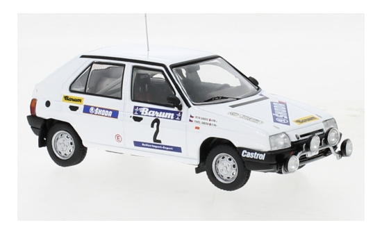 IXO IXORAC407B.22 Skoda Favorit 136L - Rallye Vala?skaá Zima - P.Sibera - P.Gross 1:43