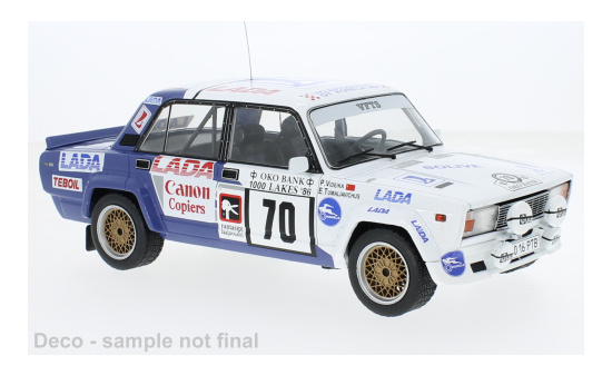 IXO IXO18RMC181A.22 Lada 2105 VFTS - 1000 Lakes Rallye - E.Tumalevicius - P.Videika 1:18