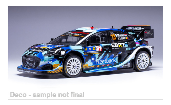 IXO IXO18RMC188.22 Ford Puma Rally1 - Central European Rally - G.Munster - L.Louka 1:18