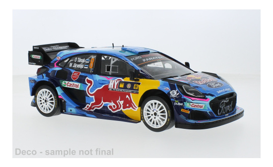 IXO IXO18RMC187.22 Ford Puma Rally1 - Central European Rally - O.Tanak - M.Jarveoja 1:18