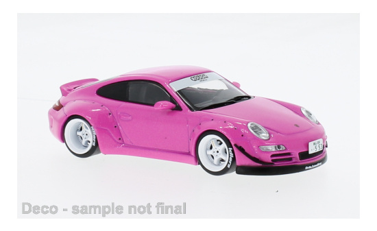 IXO IXOMOC338.22 Porsche 911 (997) RWB - rosa (Metallic) - Vorbestellung 1:43