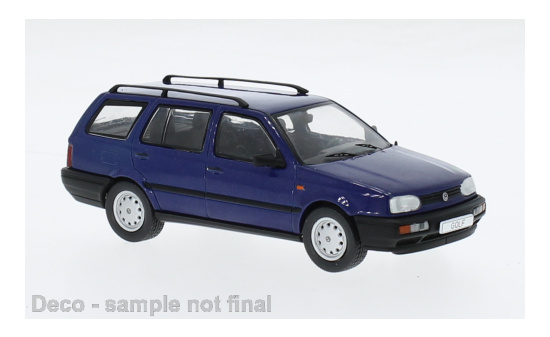 IXO IXOCLC566N.22 VW Golf III Variant - blau (Metallic) 1:43