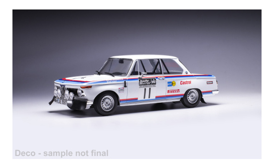 IXO IXO18RMC164.22 BMW 2002 - RAC Rally - A.Warmbold - J.Todt - Vorbestellung 1:18