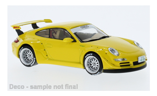 IXO IXOMOC339.22 Porsche 911 (997) RWB - gelb - Vorbestellung 1:43