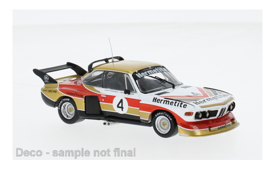 IXO IXOGTM167LQ.22 BMW 3.5 CSL Gr.5 - Hermetite - 6h Silverstone - J.Fitzpatrick - T.Walkinshaw - Vorbestellung 1:43