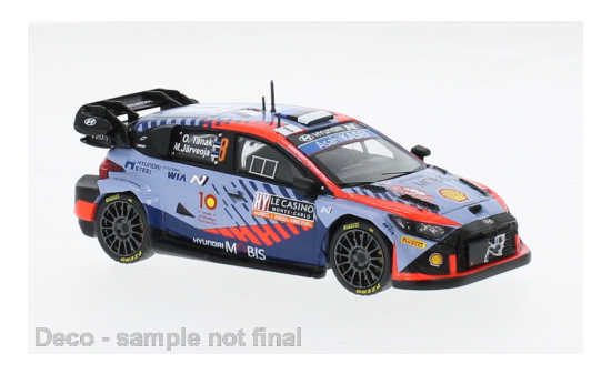 IXO IXORAM911.22 Hyundai i20 N Rally1 - Rallye Monte Carlo - O.Tanak - M.Jarveoja 1:43