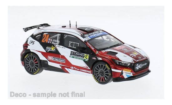 IXO IXORAM919SPLQ.22 Hyundai i20 N Rally2 - Rallye Monte Carlo - N.Ciamin - Y.Roche - Vorbestellung 1:43