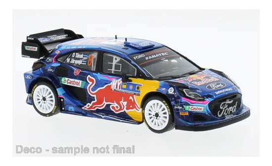 IXO IXORAM906.22 Ford Puma Rally1 - Red Bull - Rally Chile - O.Tanak - M.Jarveoja - Vorbestellung 1:43