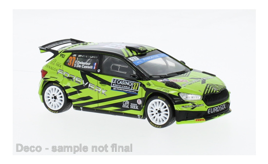 IXO IXORAM892.22 Skoda Fabia Rally2 - Rally Monte Carlo - F.Delecour - S.De Castelli - Vorbestellung 1:43