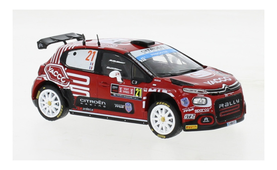 IXO IXORAM878.22 Citroen C3 Rally 2 - Rally Ypern - Y.Rossel - B.Boulloud 1:43