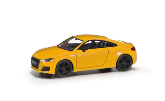 Herpa 028356-002 Audi TT Coupé, vegasgelb/schwarz 1:87