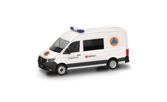 Herpa 097963 Volkswagen (VW) Crafter Halbbus Hochdach 