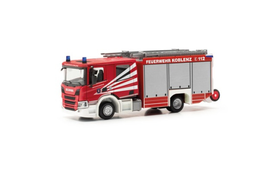 Herpa 098137 Scania Crewcab CP28 Löschfahrzeug 