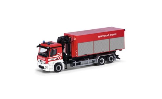 Herpa 098151 Mercedes-Benz Actros M Wechselladerfahrzeug 