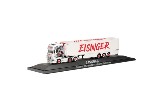 Herpa 122306 Scania CS 20 HD Kühlkoffer-Sattelzug 