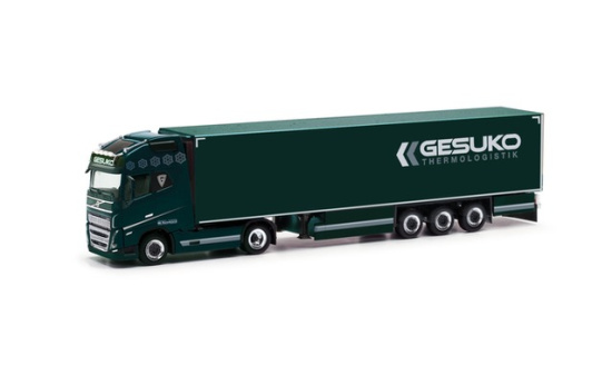 Herpa 318280 Volvo FH 16 GL XL 2020 Kühlkoffer-Sattelzug 