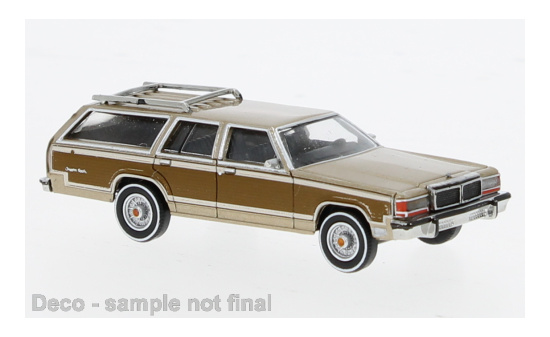 Brekina BRE19630 Ford LTD Country Squire - gold - Vorbestellung 1:87