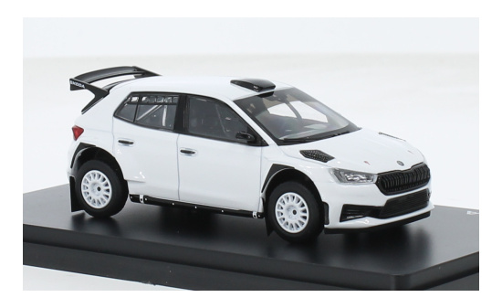 Abrex ABR143XAB-607E2g Skoda Fabia IV RS Rallye2 - weiss 1:43