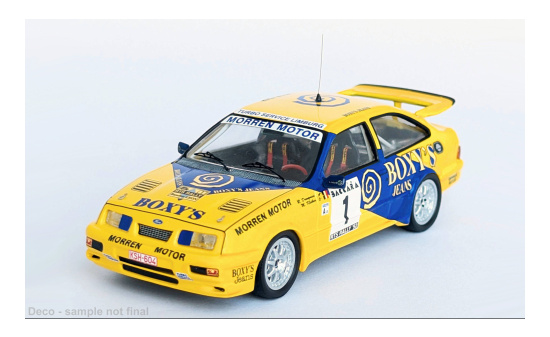 Trofeu TRORR.BE53 Ford Sierra RS Cosworth - RTS Rallye - R.Droogmans - M.Kleikens 1:43