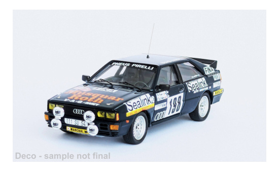 Trofeu TRORR.FR76 Audi quattro - Rallye Monte Carlo - P.Kruger - C.Williams 1:43