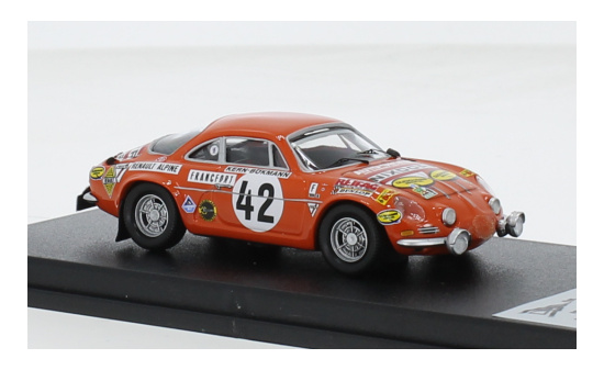 Trofeu TRORR.FR69 Alpine Renault A110 - Rallye Monte Carlo - D.Kern - F.Bökmann 1:43