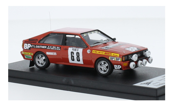 Trofeu TRORR.FR68 Audi quattro - Rallye Monte Carlo - G.Chasseuil - C.Baron 1:43