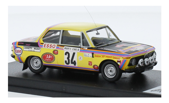 Trofeu TRORR.FR64 BMW 2002 Ti - Rallye Monte Carlo - P.Bos - C.Durkaleck 1:43