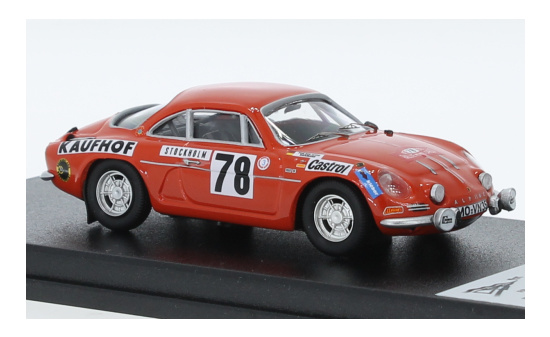 Trofeu TRORR.FR63 Alpine Renault A110 - Rallye Monte Carlo - F.von der Leyen - P.Diekmann 1:43