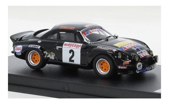 Trofeu TRORR.FR61 Alpine Renault A110 - Rally du Mont Blanc - B.Saby - C.Tilber 1:43