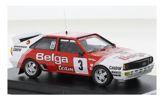 Trofeu TRORR.BE48 Audi quattro - Belga - Haspengouw Rallye - M.Duez - W.Lux 1:43