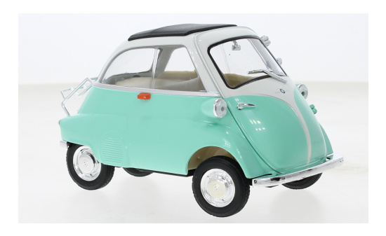 Welly WEL24096W-L.GREEN BMW Isetta 250 - hellgrün , weiss - Vorbestellung 1:18