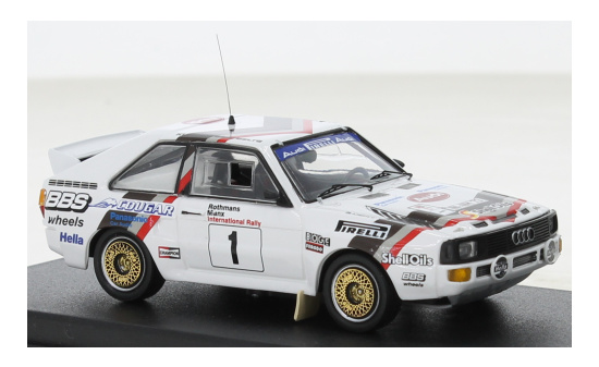 Trofeu TRORR.UK91 Audi Sport quattro - Rallye Manx - H.Mikkola - A.Hertz 1:43