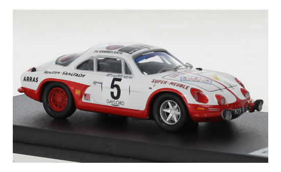 Trofeu TRORR.BE47 Alpine Renault A110 - weiss , rot - Rallye Ypres - S.Laurent - P.Hammelrath 1:43