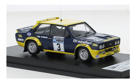 Trofeu TRORR.UK88 Fiat 131 Abarth - Olio Fiat - RAC Rallye - M.Alen - I.Kivimäki 1:43