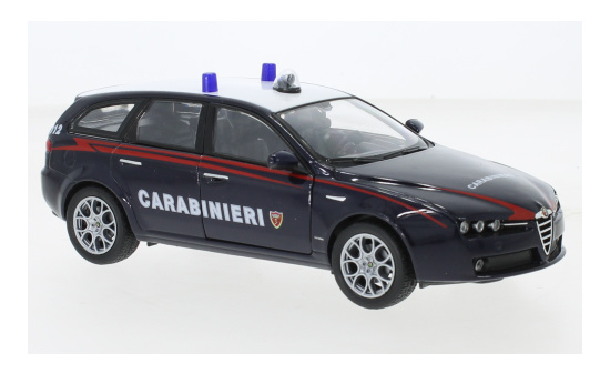 Welly WEL22482IC-W-DARK.BLUE Alfa Romeo 159 Sportwagon - Carabinieri - Vorbestellung 1:24