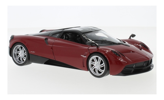 Welly WEL24088D.RED Pagani Huayra - dunkelrot 1:24