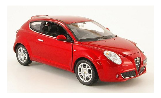 Welly WEL22505MET.-RED Alfa Romeo MiTo - rot (Metallic) - Vorbestellung 1:24