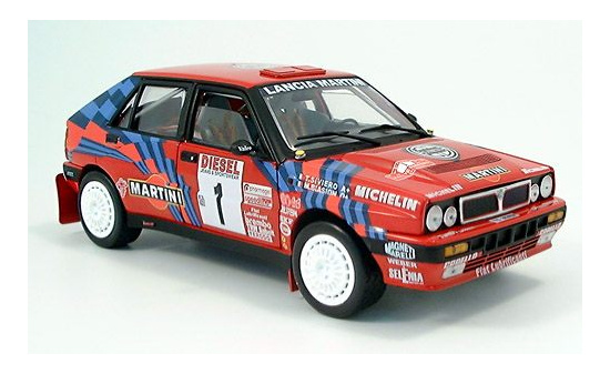 Sun Star SUN3105 Lancia Delta HF Integrale 16V - Rallye Sanremo - M.Biasion - T.Siviero - Vorbestellung 1:18