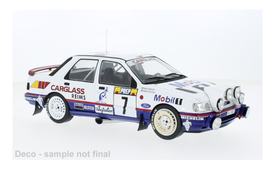 MCG MCG18356R Ford Sierra Cosworth 4x4 - Mobil 1 - Rallye Monte Carlo - F.Delecour - D.Grataloup - Vorbestellung 1:18