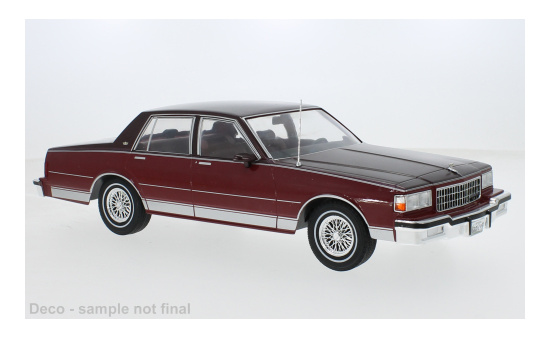 MCG MCG18361 Chevrolet Caprice - rot (Metallic) , dunkelrot (Metallic) - Vorbestellung 1:18