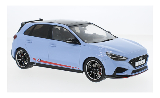 MCG MCG18503 Hyundai i30 N - hellblau 1:18