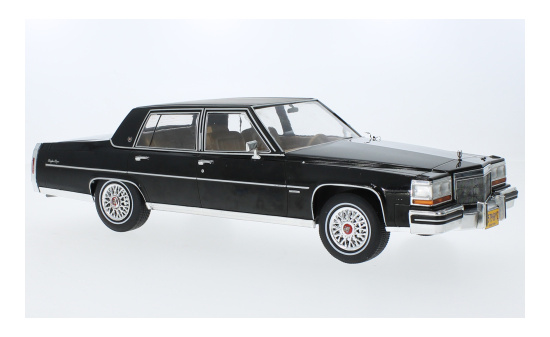 MCG MCG18250 Cadillac Fleetwood Brougham - schwarz - Vorbestellung 1:18