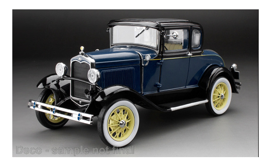 Sun Star SUN6211 Ford Model A Coupe - dunkelblau , schwarz - Vorbestellung 1:18