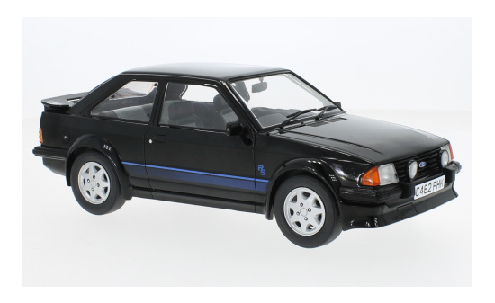 MCG MCG18420 Ford Escort MK III RS Turbo - schwarz - Vorbestellung 1:18