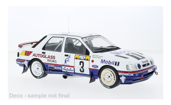 MCG MCG18355R Ford Sierra Cosworth 4x4 - Mobil 1 - Rallye Monte Carlo - M.Biasion - T.Siviero - Vorbestellung 1:18