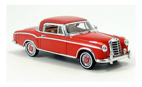 Vitesse VSS28660 Mercedes 220 SE Coupe - rot - Vorbestellung 1:43