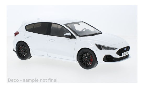 MCG MCG18453 Ford Focus ST Track Pack - weiss 1:18