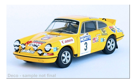 Trofeu TRODSN-200 Porsche 911 Carrera RS - 1000 Lakes Rallye - L.Kinnunen - A.Aho 1:43