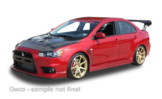 Vitesse VSS29351 Mitsubishi Lancer Evolution X - rot (Metallic) - Vorbestellung 1:43